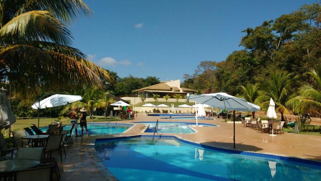 Aldeia Do Lago C204- Com Cozinha , Churrasqueira E Bebidas Liberadas No Parque Aquatico, Internet Banda Larga, Ponto Recarga De Carro Eletrico Caldas Novas Exterior foto